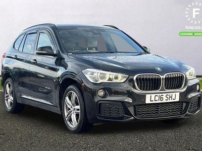 Black Used 2016 BMW X1 Comfort Edition SUV | £13,899 (Fair price)