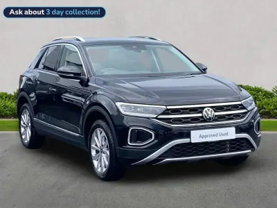 Begagnad VW T-Roc Style 150 HK (110 kW) 2025 Svart SUV
