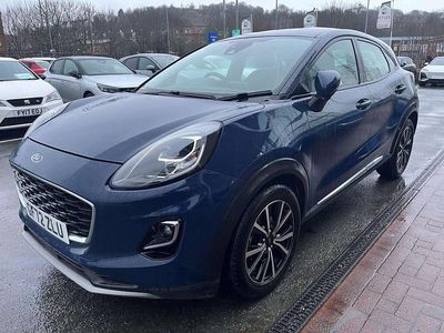 Used Ford Puma Titanium 2022 Desert island blue SUV