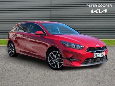 Used Kia Ceed 158 HP (116 kW) 2023 Red Hatchback