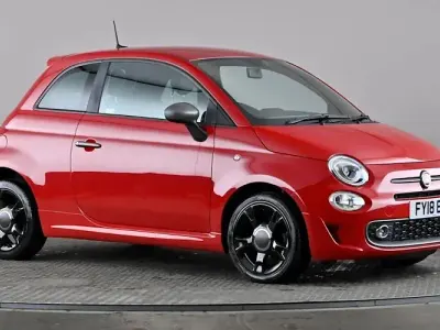 Used Fiat 500 S 69 HP (50 kW) 2018 Red Hatchback