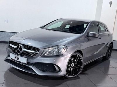 Used Mercedes A200 AMG line 136 HP (100 kW) 2017 Grey Hatchback