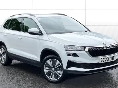 Used Skoda Karoq SE Drive 150 HP (110 kW) 2023 White SUV