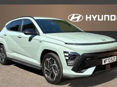 Used Hyundai Kona N Line 141 HP (103 kW) 2023 Green SUV