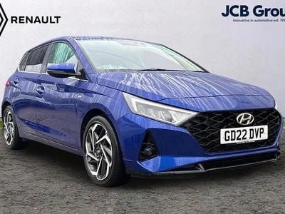 Blue Used 2022 Hyundai i20 Premium Hatchback | £12,499 (Good price)