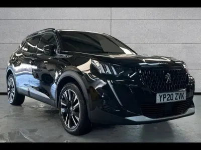 Used Peugeot 2008 GT-line 129 HP (94 kW) 2020 Black SUV