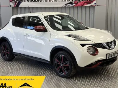 Used Nissan Juke Tekna 110 HP (80 kW) 2014 White SUV