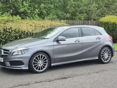 Begagnad Mercedes A180 AMG 109 HK (80 kW) 2015 Grå Halvkombi
