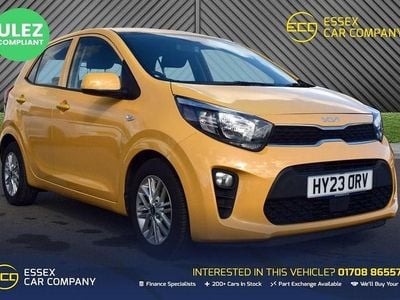 Used Kia Picanto 66 HP (48 kW) 2023 Yellow Hatchback