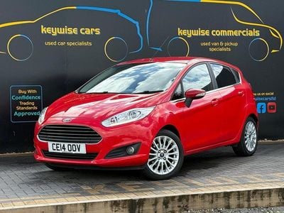Used Ford Fiesta Titanium 2014 Red Hatchback