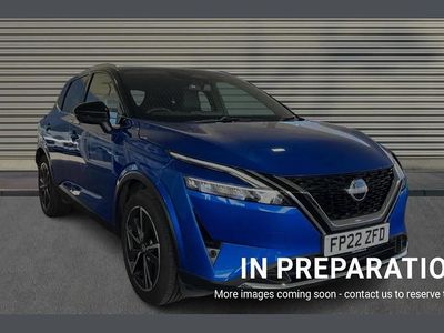 Used Nissan Qashqai Tekna 155 HP (114 kW) 2022 Blue SUV
