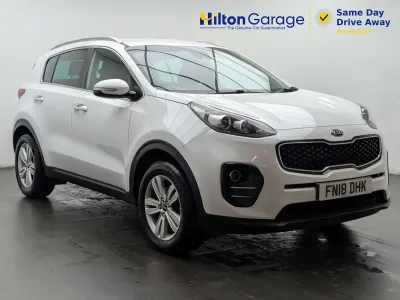 Used Kia Sportage 177 HP (130 kW) 2018 White SUV