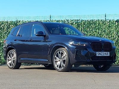 Carbon black Used 2023 BMW X3 M Sport SUV | £37,998 (Fair price)