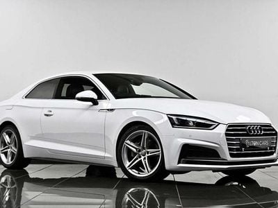 Used Audi A5 S-Line 190 HP (139 kW) 2018 White Coupe