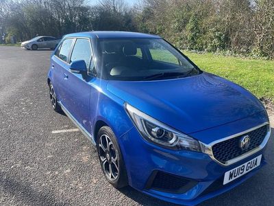 Used MG MG3 Excite 106 HP (77 kW) 2019 Blue Hatchback