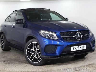 Used Mercedes GLE350 Premium Plus 2019 Blue Coupe