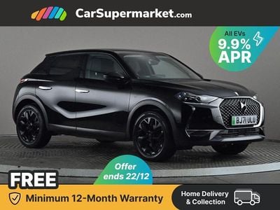 Black Used 2021 DS Automobiles DS3 Ultra Prestige Hatchback | £11,697 (Fair price)