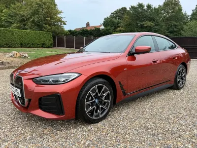 Used BMW i4 M Sport 250 kW (340 HP) 2022 Orange Sedan