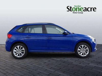 Used Skoda Kamiq SE 110 HP (80 kW) 2021 Blue SUV