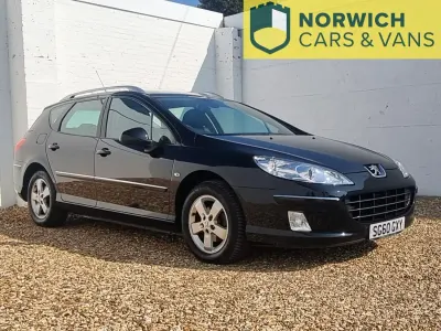 Used Peugeot 407 Sport 140 HP (102 kW) 2010 Black Estate