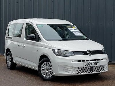 Used VW Caddy 102 HP (75 kW) 2024 White MPV