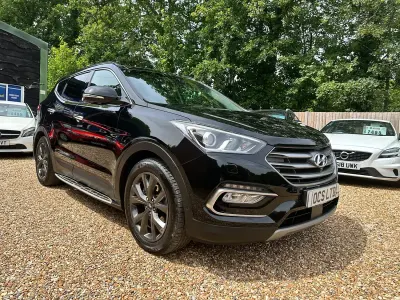Used Hyundai Santa Fe Edition 200 HP (147 kW) 2018 Black SUV