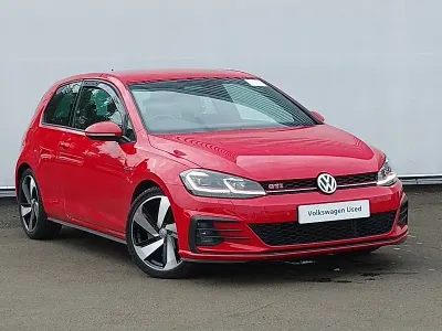 Used VW Golf VII GTI 245 HP (180 kW) 2019 Red Hatchback