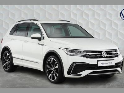 Used VW Tiguan R-line 150 HP (110 kW) 2023 White SUV