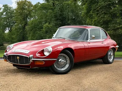 Used Jaguar E-Type 1973 Red Cabriolet