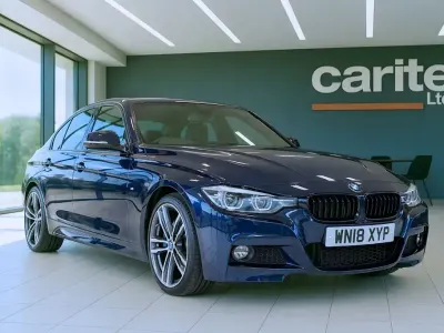 Begagnad BMW 335 M Sport 2018 Blå Sedan