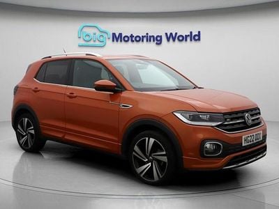 Orange Used 2022 VW T-Cross R-line SUV | £18,600 (Good price)