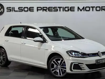 Used VW Golf VII GTE 204 HP (150 kW) 2020 White Hatchback