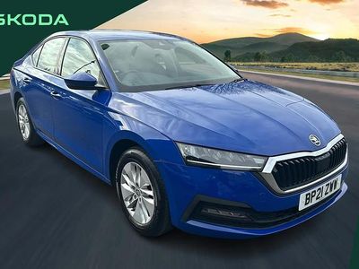 Used Skoda Octavia SE Technology 150 HP (110 kW) 2021 Blue Hatchback