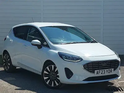 Used Ford Fiesta Titanium X 125 HP (91 kW) 2023 White Hatchback