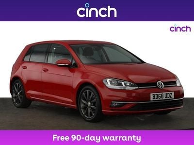 Red Used 2018 VW Golf VII GT Hatchback | £12,249 (Fair price)