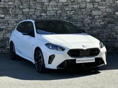 Used BMW M135 Comfort Edition 296 HP (217 kW) 2025 White Hatchback