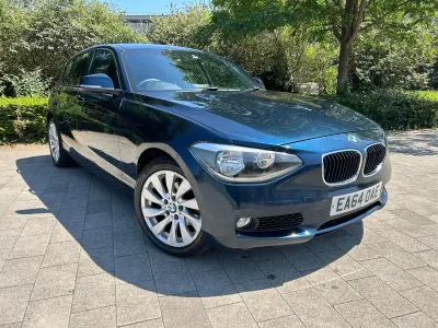 Used BMW 116 Performance 136 HP (100 kW) 2014 Blue Hatchback