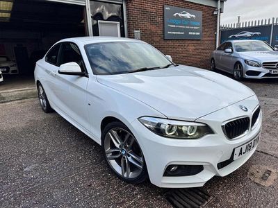 White Used 2018 BMW 218 M Sport Coupe | £11,980 (Fair price)