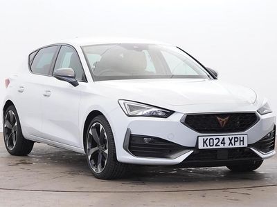 Glacial white Used 2024 Cupra Leon Hatchback | £18,840 (Good price)