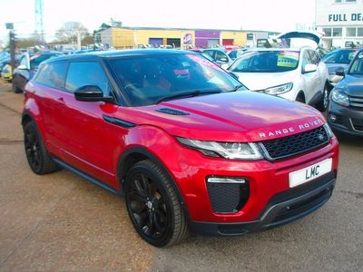 Used Land Rover Range Rover evoque HSE Dynamic 2017 Red Coupe
