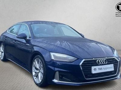 Blue Used 2020 Audi A5 Sportback Sport Hatchback | £19,790 (Fair price)