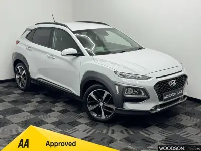 Used Hyundai Kona Premium SE 120 HP (88 kW) 2018 White SUV