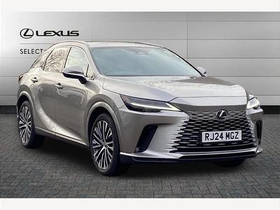 Silver Used 2024 Lexus RX450h+ SUV | £47,395 (Good price)