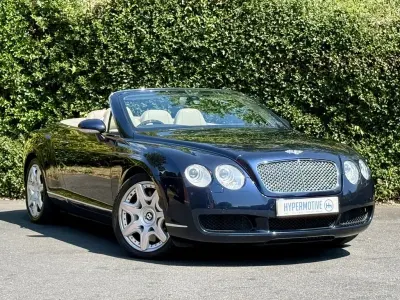 Used Bentley Continental GT Convertible 560 HP (411 kW) 2006 Blue Cabriolet