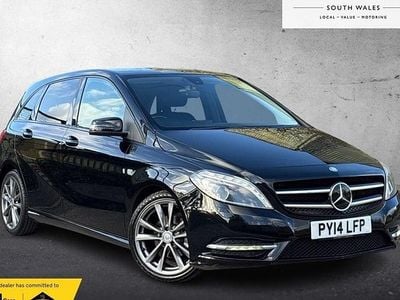 Used Mercedes B200 136 HP (100 kW) 2014 Black MPV