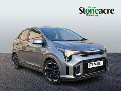 Grey Used 2024 Kia Picanto GT-Line Hatchback | £14,795 (Fair price)