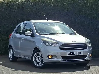 Used Ford Ka Plus Zetec 70 HP (51 kW) 2018 Silver Hatchback