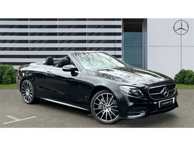 used Mercedes E400 E-Class4Matic AMG Line Premium Plus 2dr 9G-Tronic Diesel Cabriolet