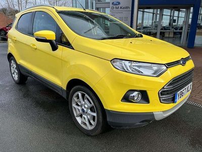 Used Ford Ecosport Titanium 2017 Yellow SUV