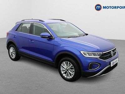 Blue Used 2023 VW T-Roc Life SUV | £20,449 (Fair price)